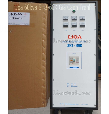 NƠI BÁN ỔN ÁP LIOA SH3 60K CÔNG SUẤT 60KVA - 0974.642.249