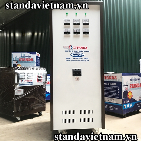 Ổn Áp Litanda 20KVA 3 Pha Thế Hệ Mới Dây Đồng 100% Chính Hãng Giá Tốt