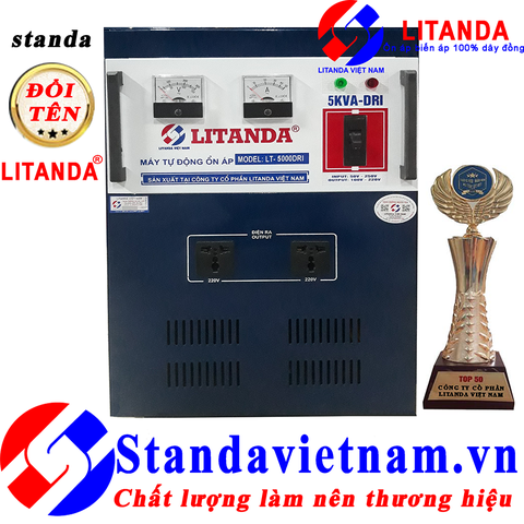 Giá Ổn Áp Litanda 5KVA Dải 50V 5KW 100% Dây Đồng Thế Hệ Mới 2020