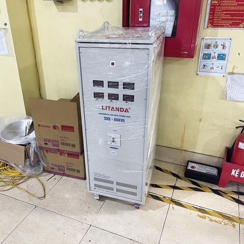 Ổn Áp Litanda 60KVA 3 Pha SH3-60K II Chính Hãng Dây Đồng Giá Rẻ