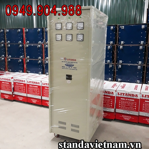 Ổn áp Litanda 75KVA 3 Pha Chính Hãng 100% Dây Đồng Thế Hệ Mới 2020 Giá Nhà Máy