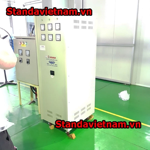 ỔN ÁP STANDA 100KVA 3 PHA LỬA HÀNG ĐẶT SẢN XUẤT RIÊNG