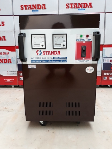 Ổn áp standa 2 pha lửa 20kva