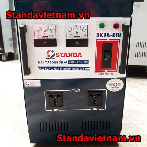 ỔN ÁP STANDA 5KVA DẢI 50V ĐẾN 250V