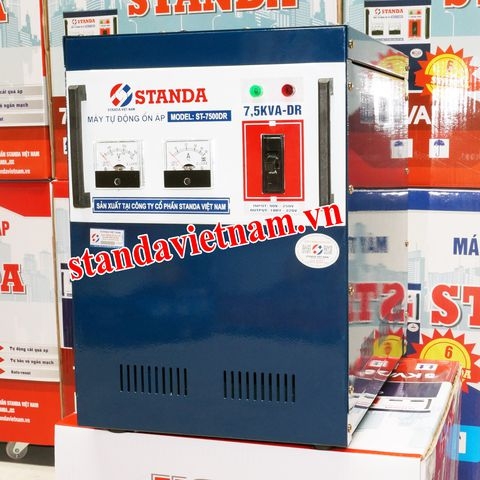 ỔN ÁP STANDA 7,5KVA DR - 90V đến 250V, Model 2020