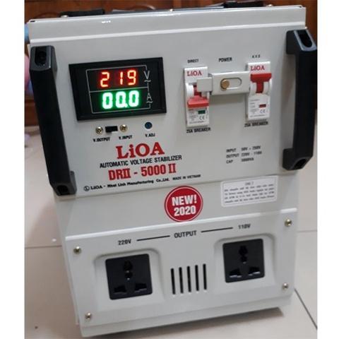 Weak Power Should Use Genuine 5KVA DRII Lioa Voltage Stabilizer 4 Years Warranty