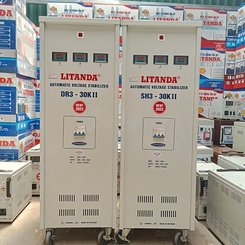 Thanh Lý Ổn Áp 3 Pha Lioa Cũ 15KVA 20KVA 30KVA 45KVA 60KVA 100KVA