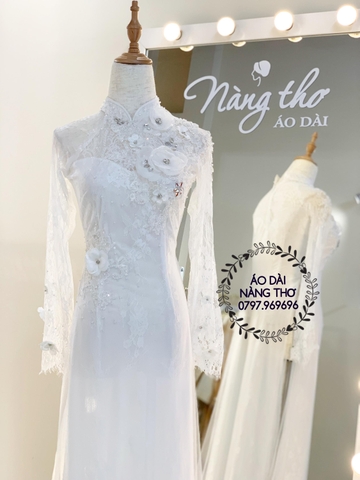 ÁO DÀI LÀM LỄ NHÀ THỜ