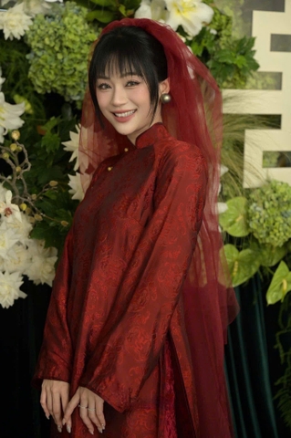 Áo Dài Cô Dâu Cách Tân Hiện Đại