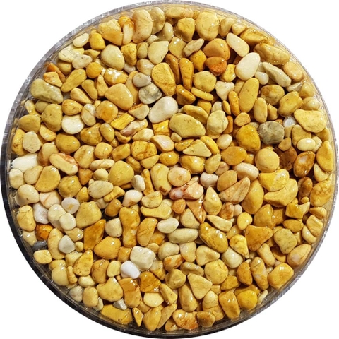 YELLOW EPOXY PEBBLES