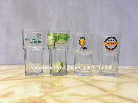Bộ cốc thuỷ tinh - quà tặng ý nghĩa cho đối tác