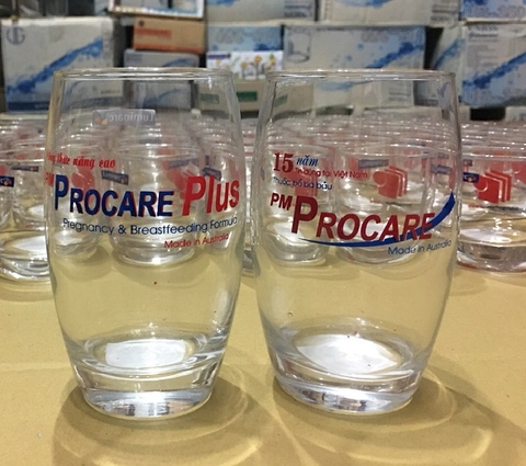 IN LOGO TRÊN CỐC THỦY TINH