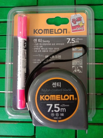 Thước Komelon KMC-33; 7.5m x 25mm
