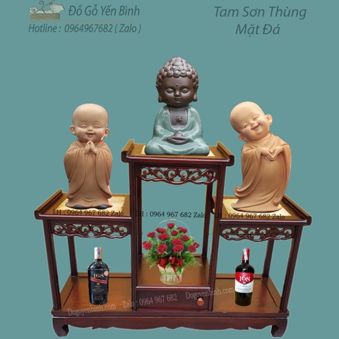 KỆ BÀY ĐỒ TAM SƠN THÙNG  - KỆ TRƯNG BÀY