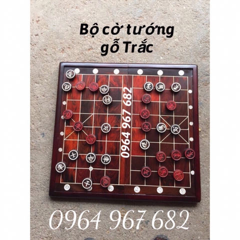  Bộ bàn cờ gỗ trắc 1