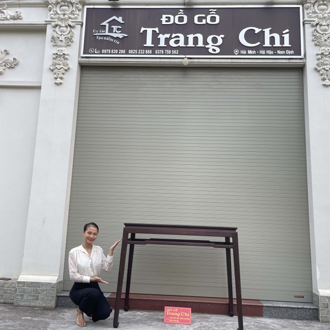 Bàn Bày Đồ Trơn Chữ A