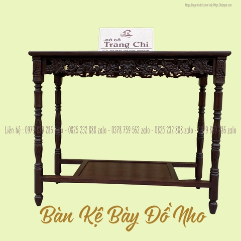 Bàn Nho Bày Đồ Mặt Đá