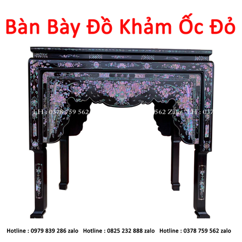 Bàn Thờ Khảm Cẩn Ốc