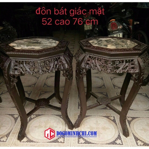 Cặp đôn bát giác hoa mai 1