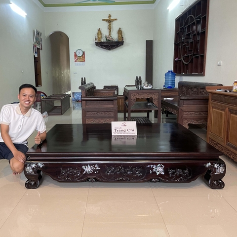 Mẫu Sập Lễ Chân Qùy Khảm Ốc 1
