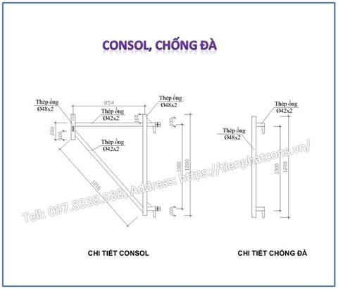 Consol, chống đà