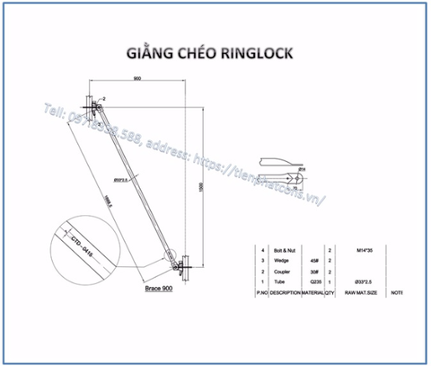 Giằng chéo ringlock