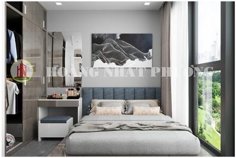 THIẾT KẾ NỘI THẤT CĂN HỘ VINHOMES GOLDEN RIVER L6-37.OT.06 (45M2)