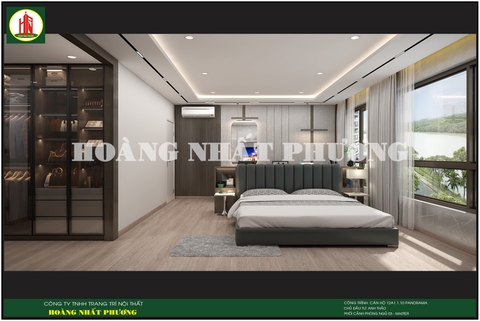 THIẾT KẾ NỘI THẤT CĂN HỘ PANORAMA 3PN (160 M2)