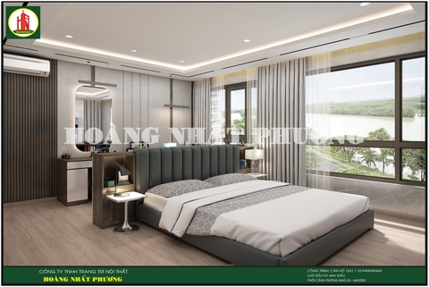 THIẾT KẾ NỘI THẤT CĂN HỘ PANORAMA 3PN (160 M2)