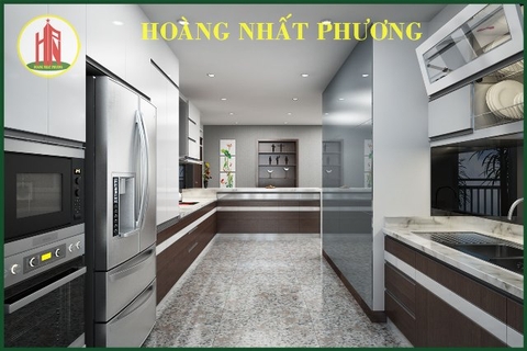 TỦ BẾP CHO KHÔNG GIAN RỘNG