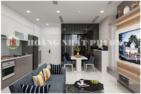 THIẾT KẾ NỘI THẤT CĂN HỘ VINHOMES GOLDEN RIVER L6-37.OT.06 (45M2)