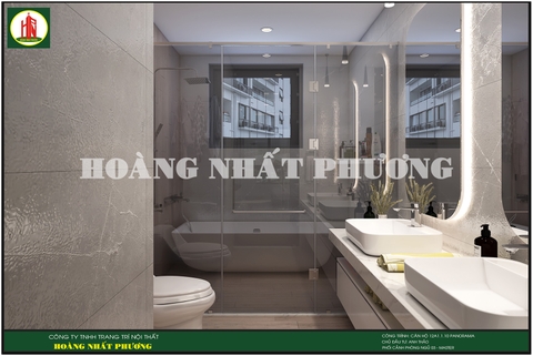 THIẾT KẾ NỘI THẤT CĂN HỘ PANORAMA 3PN (160 M2)