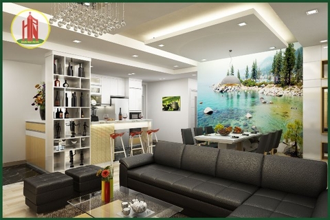 THIẾT KẾ NỘI THẤT CĂN HỘ HAPPY VALLEY Q7 (103.64 M2)