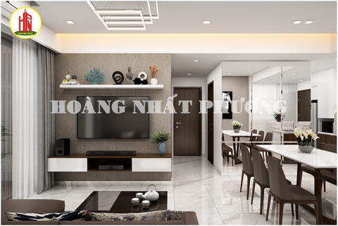 THIẾT KẾ NỘI THẤT CĂN HỘ SIGNATURE MIDTOWN D19.05 - 2PN