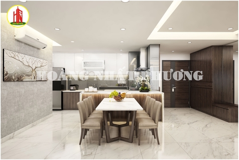 THIẾT KẾ NỘI THẤT CĂN HỘ SYMPHONY MIDTOWN 3PN  (120 M2) PHONG CÁCH NHẬT