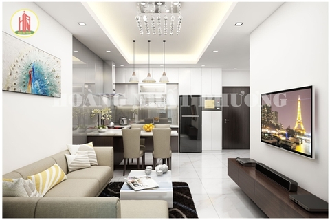 THIẾT KẾ NỘI THẤT CĂN HỘ SUNRISE RIVERSIDE E.24.05 (75 M2)