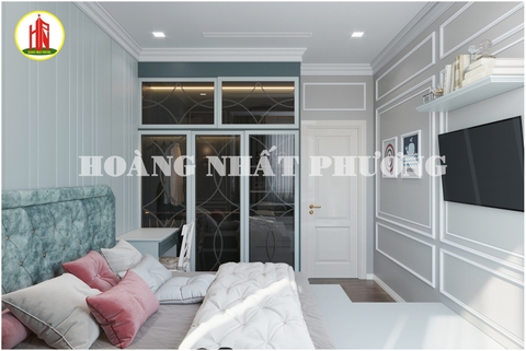 THIẾT KẾ NỘI THẤT CĂN HỘ THE PEAK - MIDTOWN (TÂN CỔ ĐIỂN)