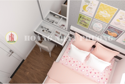 THIẾT KẾ NỘI THẤT CĂN HỘ SCENIC VALLEY A12.1 (77 M2)