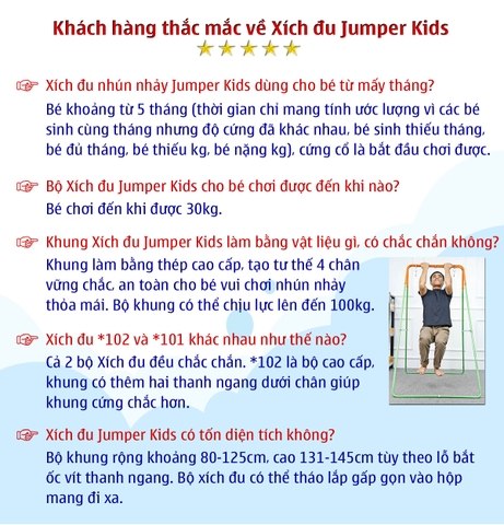 Xích Đu Nhún Nhảy Jumper Kids - JPK101
