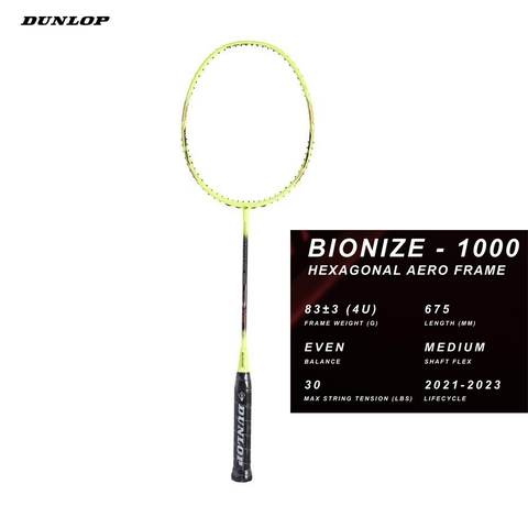Vợt cầu lông Dunlop Bionize 1000 G6 - vợt cân bằng