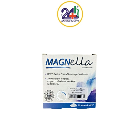 Magnella - Thực Phẩm Bảo Vệ Sức Khỏe Bổ Sung Magie Và B6 Cho Phụ Nữ Thời Kỳ Mang Thai