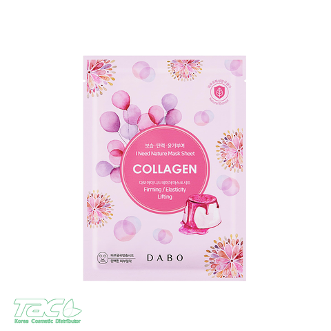 Bộ 10 miếng đắp Mặt nạ Tinh chất Collagen Cao cấp – DABO I NEED NATURE COLLAGEN