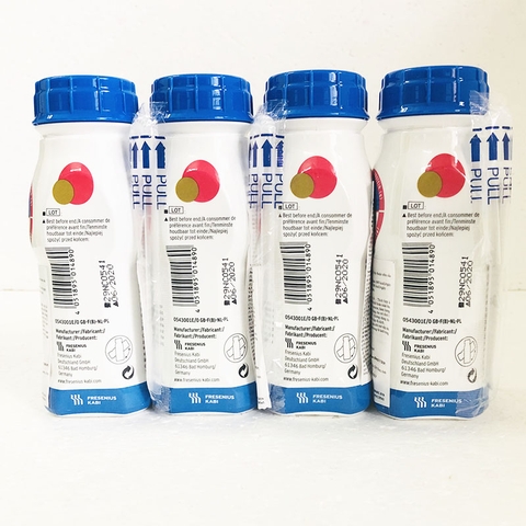 Sữa Supportan Drink Cappuccino 200ml cho Bệnh Nhân Ung Thư, Tiểu Đường Lốc 4 chai-HỖ TRỢ PHÍ SHIP TỚI 30K KHI MUA TỪ 2 LỐC