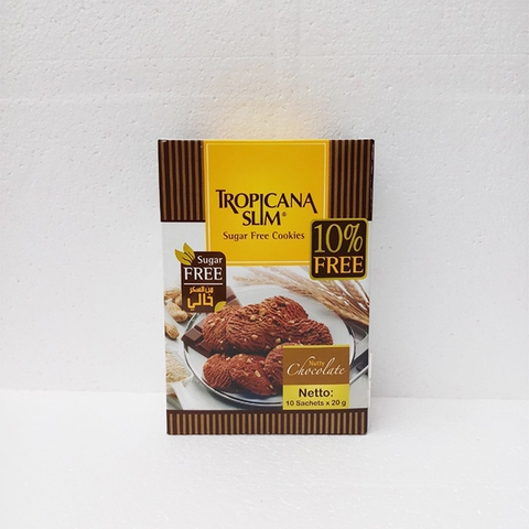 Bánh quy ăn kiêng Chocolate Tropicana Slim - không đường cho người tiểu đường