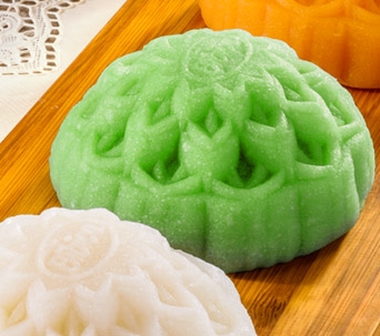 Bánh dẻo Dinh dưỡng Đậu xanh - Lá dứa 0 trứng 180 gam (dành cho người tiểu đường ăn kiêng)