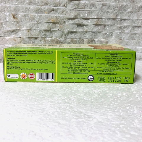 Bánh Quy Quasure Light Sữa 140 Gam- cho người tiểu đường ăn kiêng