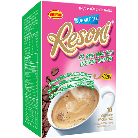 Cafe sữa Resoni Cho Người Tiểu Đường