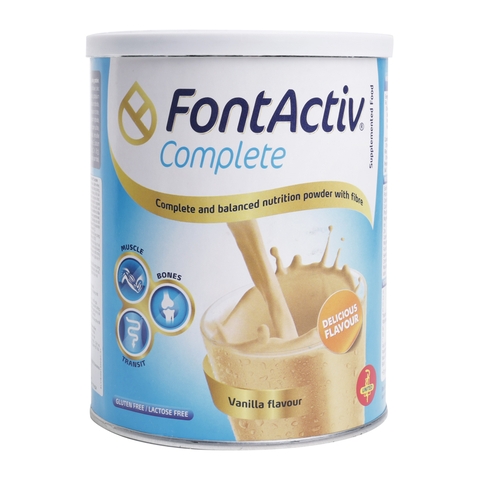 Sữa bột FontActiv Complete 400g - Sữa cho người ốm yếu, mệt mỏi, phẫu thuật