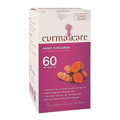 Thực phẩm bảo vệ sức khỏe Curmacare 60 viên nang mềm