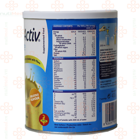 Sữa bột FontActiv® Complete 800g- Sữa cho người ốm yếu, mệt mỏi, phẫu thuật- hỗ trợ tới 30k phí vận chuyển cho đơn hàng từ 3 hộp trở lên